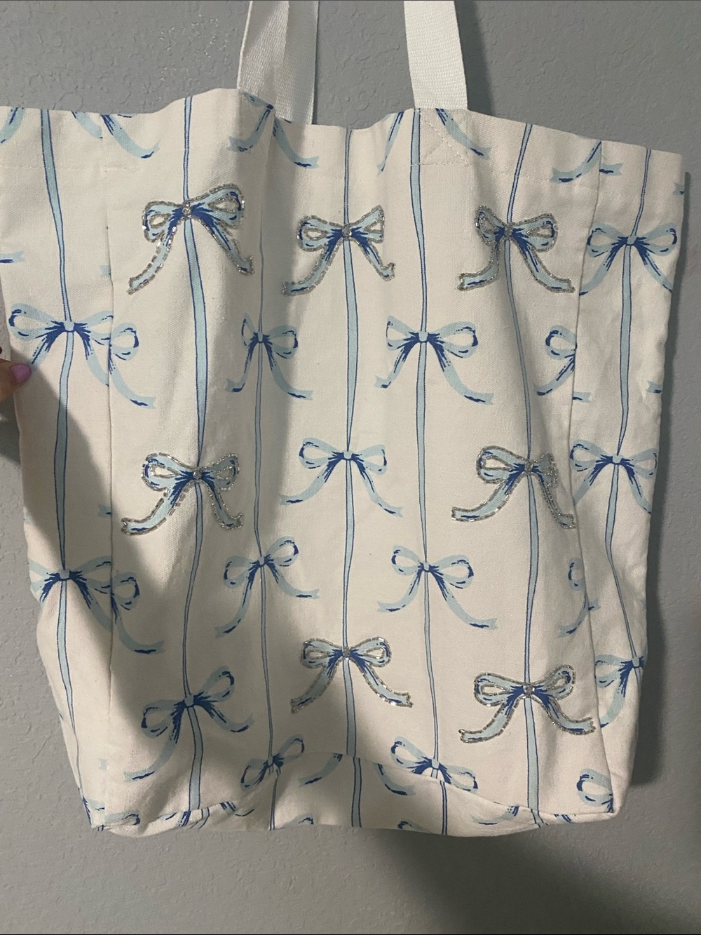 Bow overnight or shopping bag